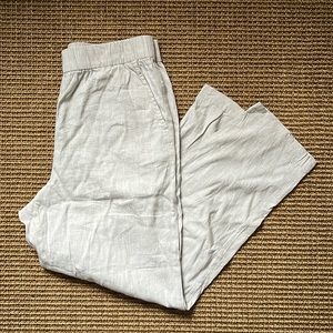 Oatmeal Lou & Grey Linen Blend Trousers